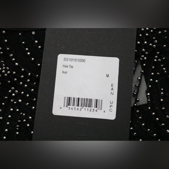 NWT-StyleStalker beaded top- size medium - Picture 4 of 7